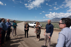 Group learning at the Agri-Park Site Visit as a part of the R6 listening tour on May 7, 2025.
