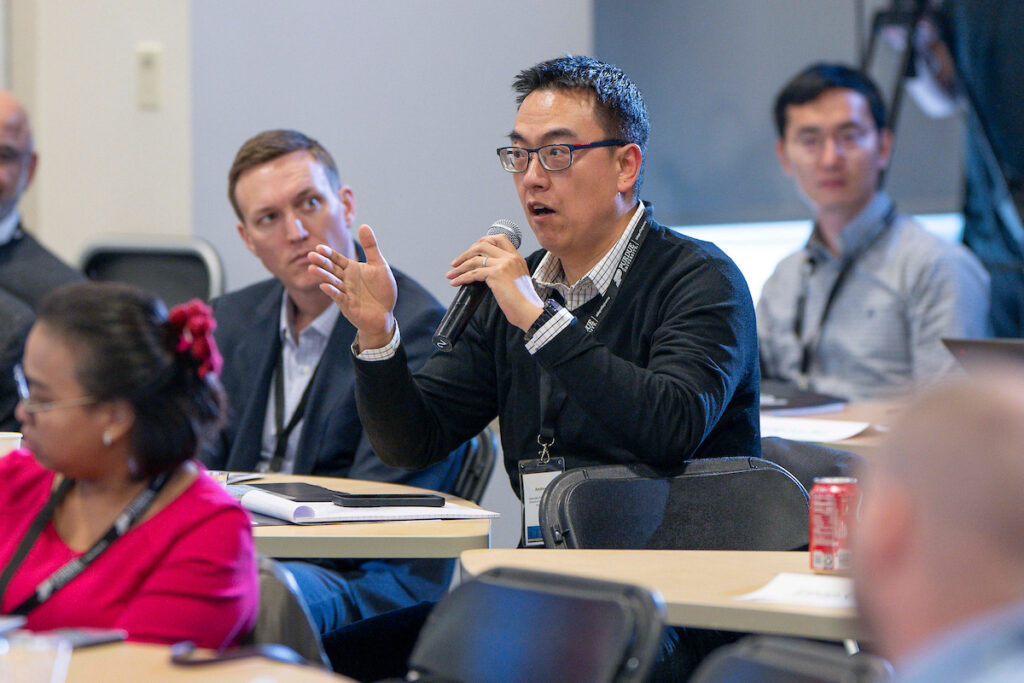 Participants sharing concerns at the GoTC event in January.